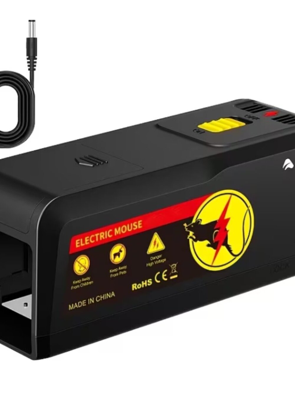 Electric Mouse Trap with USB Charger High-Voltage Instant Control Device